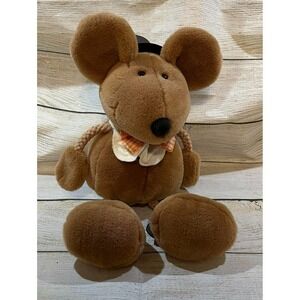 W Steinbeck 12"  Mouse Bow Tie Top Hat Rope Legs EXCELLENT Adorable TubP
